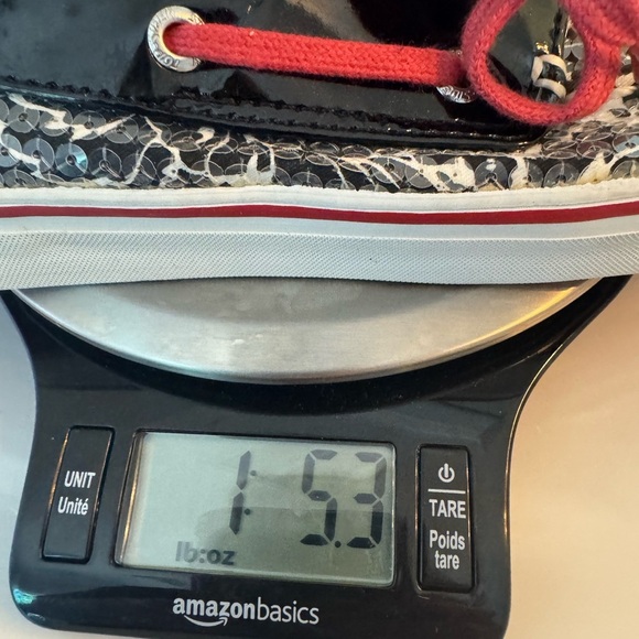 Sperry Red and Black Top-Sider Size 7.5 - Picture 14 of 14